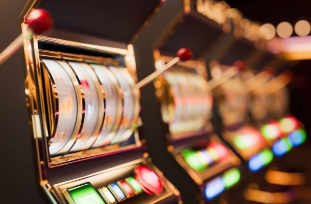 Roulette wheel spinning in live studio